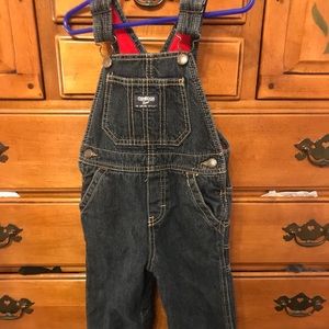 Oshkosh fleece lined overalls 24 months